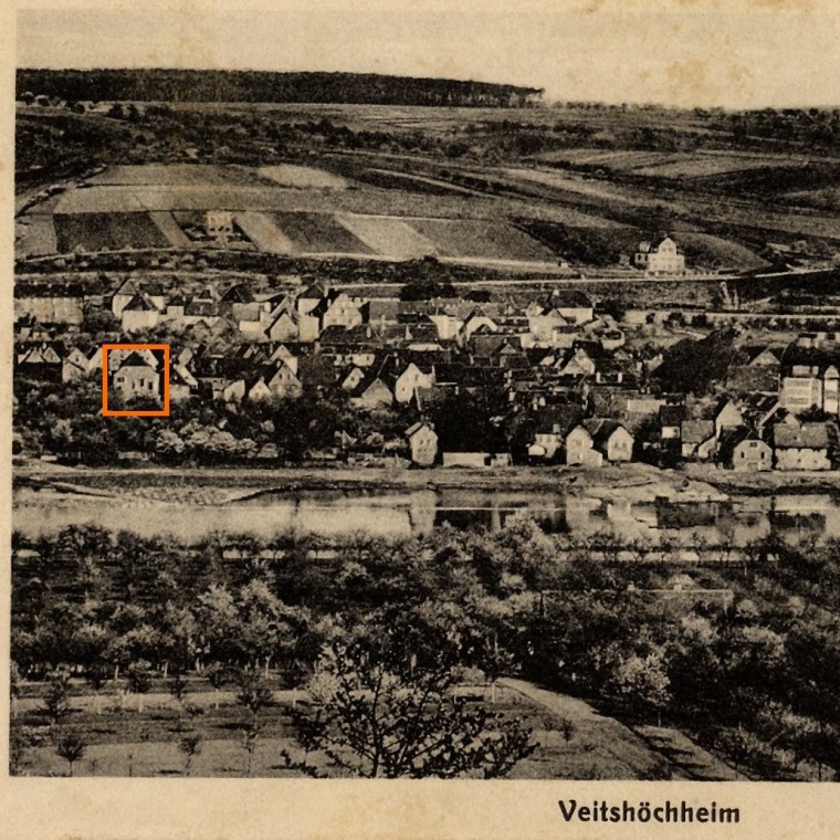 Postkarte Veitsh&ouml;chheim um 1920