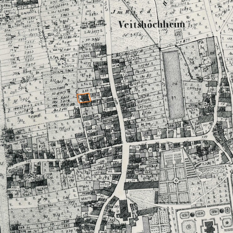 Veitsh&ouml;chheim um 1835